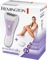 Produktbild: Remington smooth&silky WSF5060 Akku‑Damenrasierer mit Aloe‑Streifen Nass/Trocken