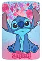 Produktbild: Clondo Decke für Kinder, für Stitch Rosa, weiches Fleece für Mädchen, Geschenkidee, Gadget, super weich