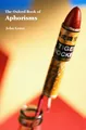Produktbild: GROSS:OXF BOOK OF APHORISMS REI PAPER (Oxford Books of Prose)