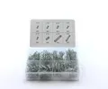 Produktbild: Druckfedern Sortiment 246 tlg. Druckfeder Stahlfedern Sortiment Feder Federn NEU