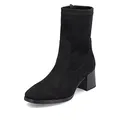 Produktbild: Remonte Damen Klassische Stiefeletten D0V70, Frauen Stiefeletten,lose Einlage,bootee,booties,halbstiefel,kurzstiefel,schwarz,39 EU / 6 UK