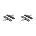Produktbild: Shimano 2x Bremsschuh M70T4 90 mm schwarz - zuverlässige Bremsleistung bei Nä...