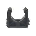 Produktbild: tecuro Rohrschelle 20 mm - schwarze PP Rohrschelle für PVC-U und Poolflex Rohre -temperaturbeständig bis 75°C, erweiterbar, RSPP - 20