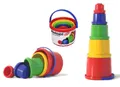 Produktbild: spielstabil Stapelbecher-Set 5-tlg. | Spielzeug für Kinder ab 12 Monate