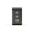 Produktbild: HAMA Schnellladegerät, 2x USB-C, 1x USB-A, PD, 65 W, Schwarz #14756051