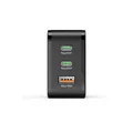 Produktbild: HAMA Schnellladegerät, 2x USB-C, 1x USB-A, PD, 65 W, Schwarz #1907427