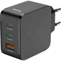Produktbild: Hama 2XC 2x USB-C Schnellladegerät Schwarz (Universal)