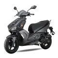 Produktbild: Motorroller Striker 125ccm 85km/h, Euro 5 mattschwarz GT Union