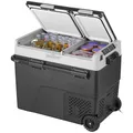 Produktbild: Uimoso Tragbarer Autokühlschrank Gefrierfach Kühlbox Kompressor 58L Dual Zone