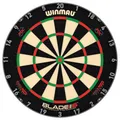 Produktbild: Winmau Blade 6 Triple Core, Dartscheibe, Schwarz, Grün, Rot, Weiß, Sisal, Rund, Unisex, 45 cm