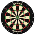 Produktbild: Dartboard  Winmau Blade 6 Triple Core Carbon PDC Turniermaß Steeldartboard