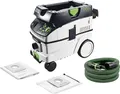 Produktbild: Festool Absaugmobil CTM 26 E AC CLEANTEC (mit High Performance Hauptfilter, SELFCLEAN Filtersack, Entsorgungssack, Saugschlauch, Verschlussdeckel für Ansaugstutzen)