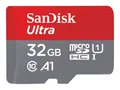 Produktbild: SanDisk microSDHC Ultra 32GB (A1/UHS-I/Cl.10/120MB/s) + Adapter 