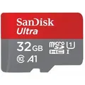 Produktbild: SANDISK Ultra microSDHC 32GB 120MB/sáA1 Class 10 UHS-I + SD Adapter