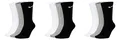 Produktbild: Nike 9 Paar Socken Herren Damen Weiß Grau Schwarz Tennissocken Sportsocken Sparset SX7664 Größe 34 36 38 40 42 44 46 48 50, Sockengröße:46-50, Farbe:grau/grau/grau