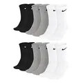 Produktbild: Nike Unisex Trainingssocken Everyday Cushioned Crew Socks SX7664 6 Paar, Größe:46-50, Artikel:-901 grey / white / black