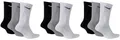 Produktbild: Nike Unisex Trainingssocken Everyday Cushioned Crew Socks SX7664 15 Paar, Artikel:-901 grey/white/black, Größe:46-50