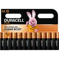 Produktbild: Duracell Plus Power Boost 12x LR6 (AA) (12 Stk., AA / LR6 / LR06 / Mignon / R6 / R14505) (5000394176324)