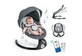 Produktbild: Insma Babyschaukel 5 Gang Elektrische bluetooth-Babywippe, mit 10 Liedern und Fernbedienung, Batteriekompatibel