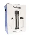 Produktbild: Sodapop Logan Wassersprudler Starterset mit CO2-Zylinder 3x Glasflasche Schwarz