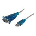 Produktbild: StarTech.com USB 2.0 A/RS232 Kabel 0,4 m grau, 1 St.