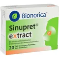 Produktbild: Sinupret extract überzogene Tabletten, 20  Tabletten PZN 9285530