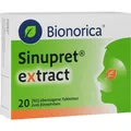 Produktbild: SINUPRET extract überzogene Tabletten 20 St. PZN 09285530