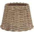 Produktbild: Lampenschirm Braun Ø30x20 cm Korbweide Vidaxl