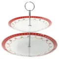 Produktbild: Etagere Weihnachtstraum 2-stöckig Porzellan