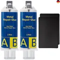 Produktbild: Metallkleber, 160g Metallkleber Extra Stark, Flüssigmetall Hitzebeständig G