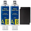 Produktbild: Metallkleber 160g  Hitze beständig Reparatur Kleber für Metall Keramik Kunsts...