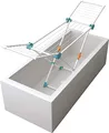 Produktbild: Juwel Wäschetrockner Superdry Mini mint (Standtrockner klappbar, Trockner für Badewanne, Trockenlänge 12 m, Wäscheständer mit Kunststoffleinen) 40103