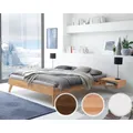 Produktbild: Hasena Pronto »Calvari« Massivholzbett 120x200 cm / Kernbuche natur, geölt / 25 cm