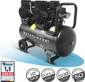 Produktbild: STAHLWERK Kompressor mit 50 L Tank (ST-510 Pro) – ölfrei, 10 bar, Druckluftkompressor, Brushless-Motoren, 3,94 PS, 2,9 kW, 500 l/min Silent-Kompressor