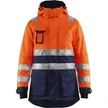 Produktbild: Blakläder Damen High Vis Winter Parka 4472 1987 in div. Farben - orange/marineblau - XL