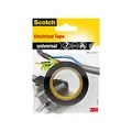 Produktbild: Scotch universal Electrical Tape Isolierband schwarz 15,0 mm x 10,0 m 1 Rolle