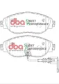 Produktbild: DBA Australia DB8849SP Hochleistungs-Bremsbelagsatz für AUDI SKODA VW