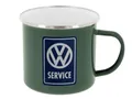 Produktbild: VW Collection by BRISA Tasse Volkswagen Große Emaille Kaffee-Tee-Tasse-Becher-Haferl, 1-tlg., Stahlblech, für Camping & Outdoor T1 Bus in verschiedenen Farben und Designs