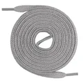 Produktbild: Schnürsenkel flach 7mm Baumwolle – Grau 70 cm – Ersatz Schuhband Sneaker Spor...