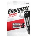 Produktbild: 2x Energizer AAAA Batterien Alkaline 1.5V LR61/LR8D425/25A/FSB2 600mAh