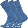 Produktbild: TippTexx 24 Socken 12 Paar Bambussocken, weiche Wellness-Socken mit Antiloch-Garantie blau 47-50