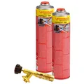Produktbild: ROTHENBERGER Industrial Hot Pack Brenner inkl. 2x Multigas 300 600 ml  - 35510