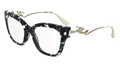 Produktbild: KARL LAGERFELD KL6191 016 MARBLE BLACK 52/19/140 Damen Brillen