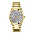 Produktbild: GUESS Herren Uhr Armbanduhr Zen GW0707G2 Edelstahl Gold