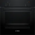Produktbild: Bosch HBF010BA1 Backofen 60cm Schwarz 5Heizarten Bedienknebel Schnellaufheizung