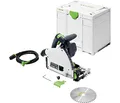 Produktbild: Festool Tauchsäge TS 60 KEBQ-Plus (mit Kreissägeblatt, Sichtfenster, Splitterschutz, Innensechskantschlüssel), im Systainer