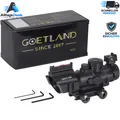 Produktbild: Zielfernrohr 4x32 Red Dot Visier mit Montage Ringe BDC SFP für Jagd Airsoft