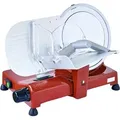 Produktbild: BIKITCHEN AS 2500 rot Metall-Aufschnittmaschine, 140 W, Messer Ø 25cm , Schärfer, Made in Italy, alu-rot