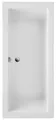 Produktbild: Ottofond Cubic Rechteckbadewanne 1800 x 800 mm Weiß - 863201