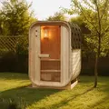 Produktbild: Fasssauna quadratisch Nolvik S
